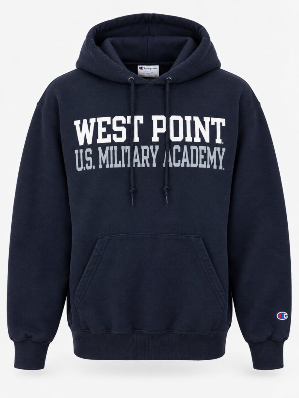 Vintage Champion West Point USMA Military Academy Navy Hoodie Men's M
